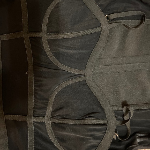 WOW Couture club wear mini black sz M - Picture 8 of 9